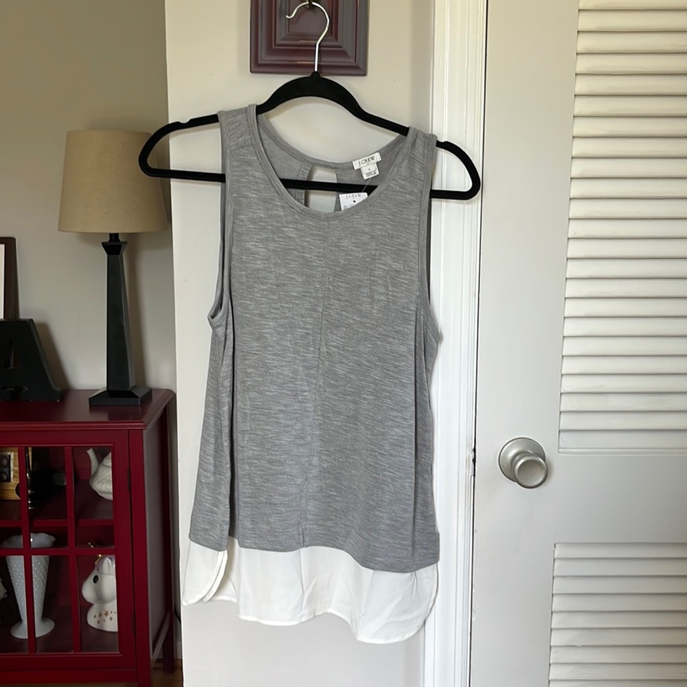 Flowy JCrew Tank